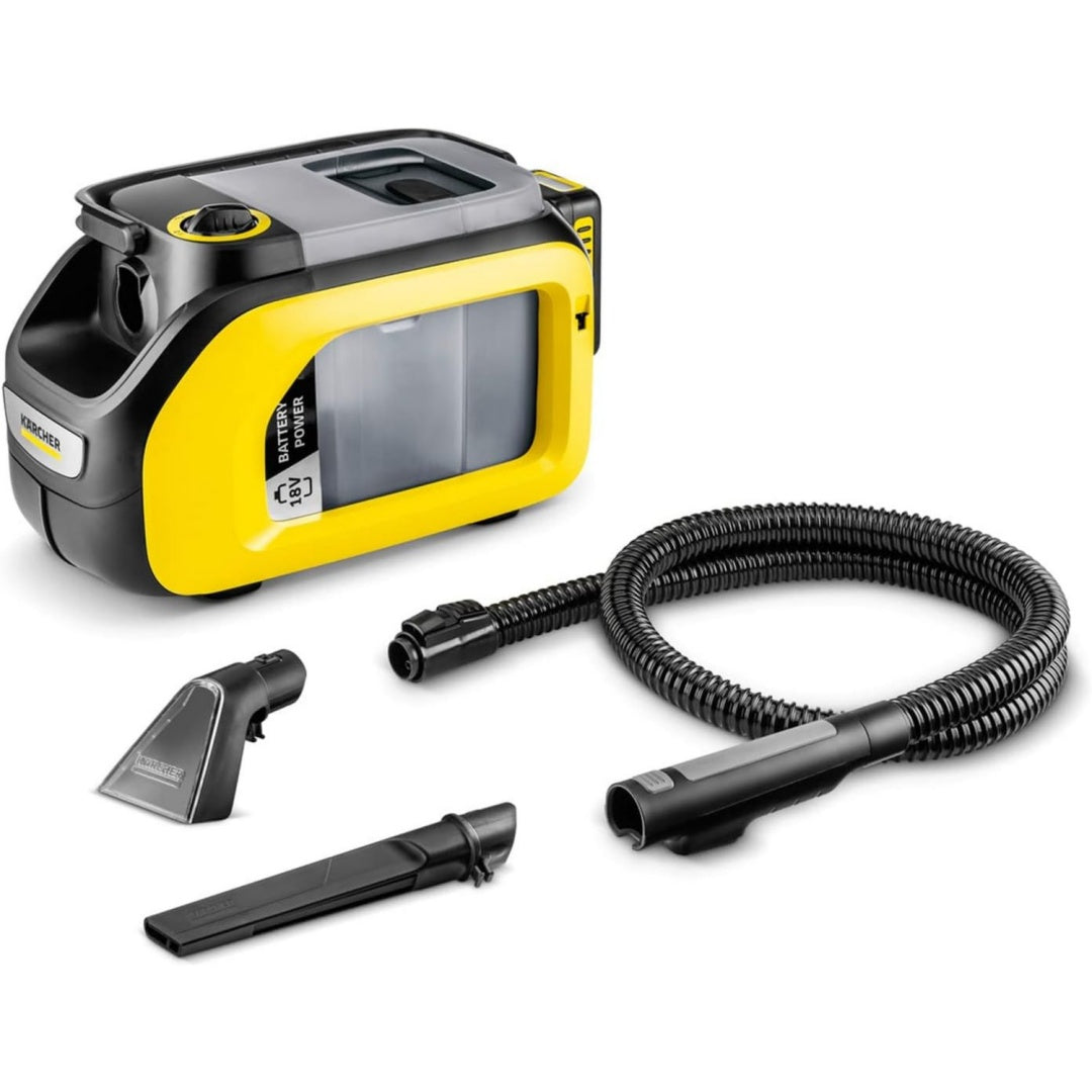 Lavamoquette portatile giallo e nero
