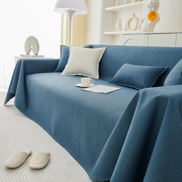 Copridivano blu