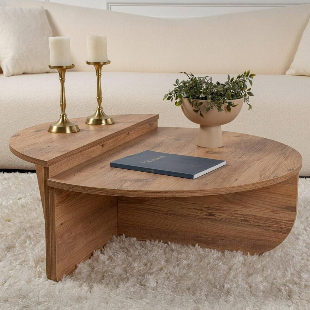Tavolino in legno marrone