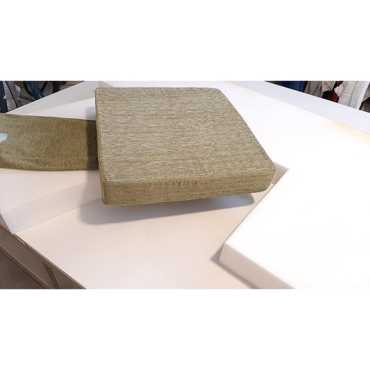 Imbottitura in schiuma beige per cuscini