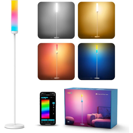 Lampada da terra LED multicolore