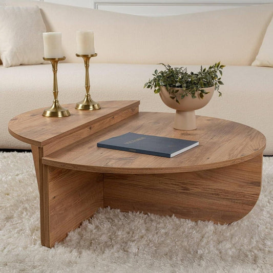 Tavolino in legno marrone