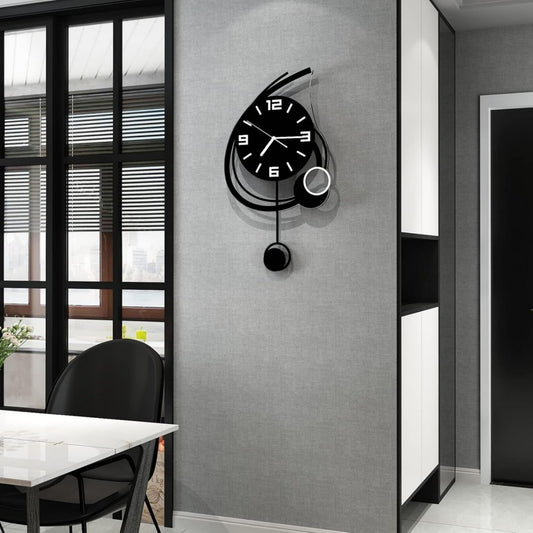 Orologio da parete nero
