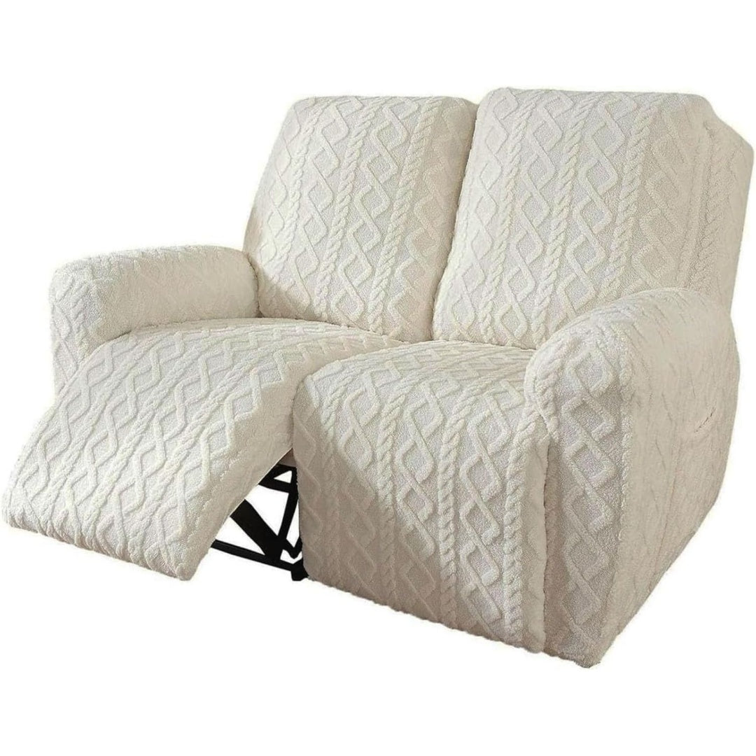 Copripoltrona reclinabile crema